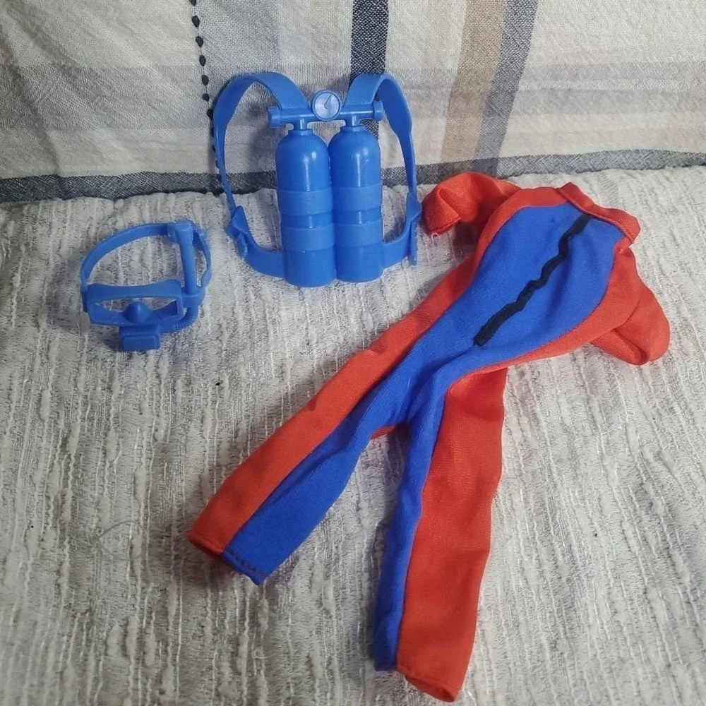 Barbie - 1990's‎ Genuine Barbie #775 Ken Active Wear - Ocean Scuba Gear